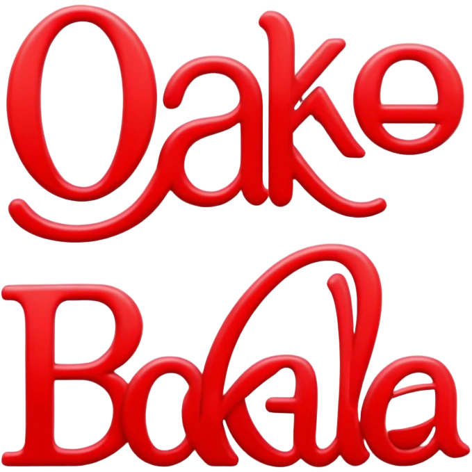 Letters spelling out Baka  emoji