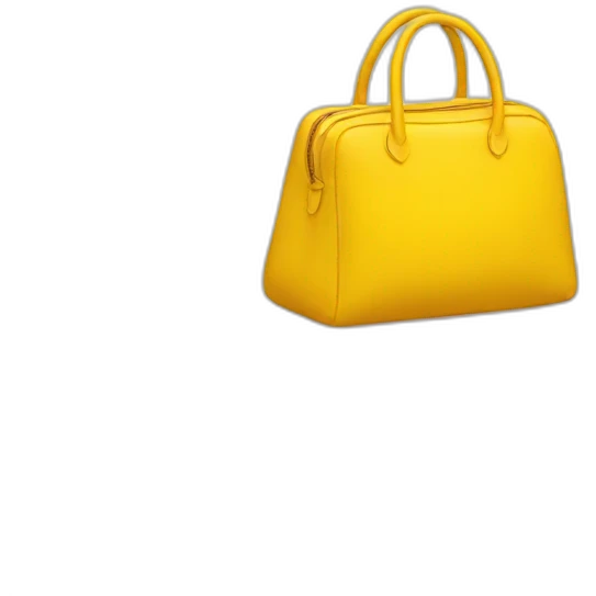 emoji yellow bag emoji
