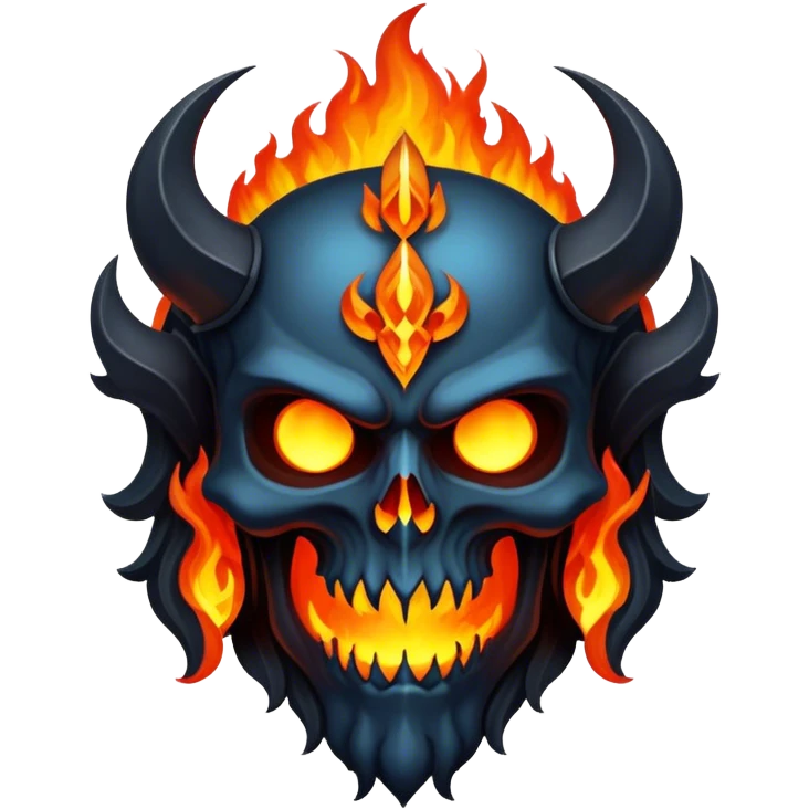 hades dark emblem  emoji