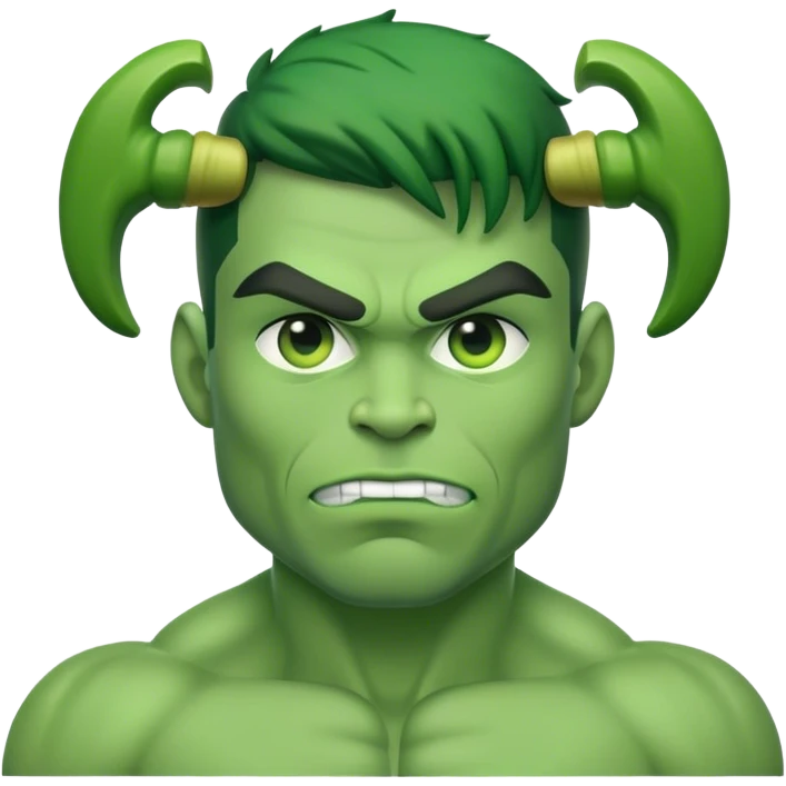 Muscle man regular show emoji