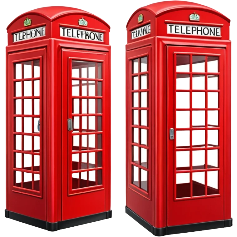 london telephone booth emoji