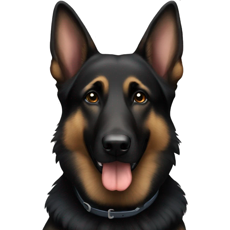 black german shepherd emoji
