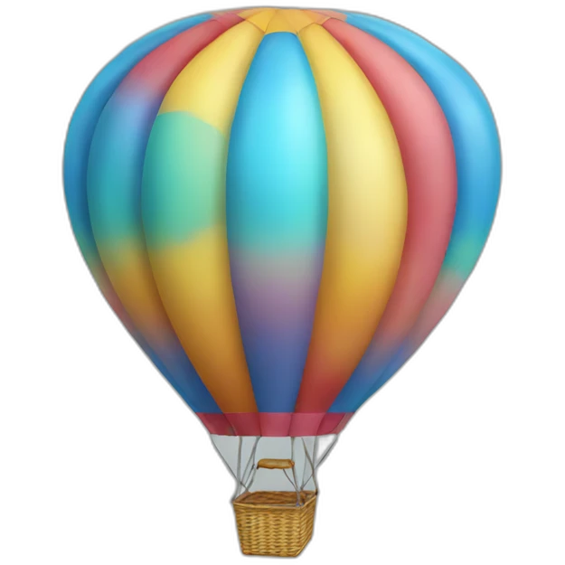 a hot air ballon emoji