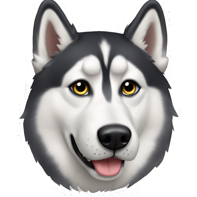 A husky do emoji