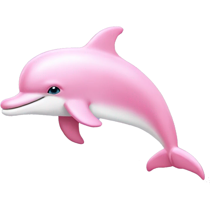 Pastel-pink-colors-dolphin emoji