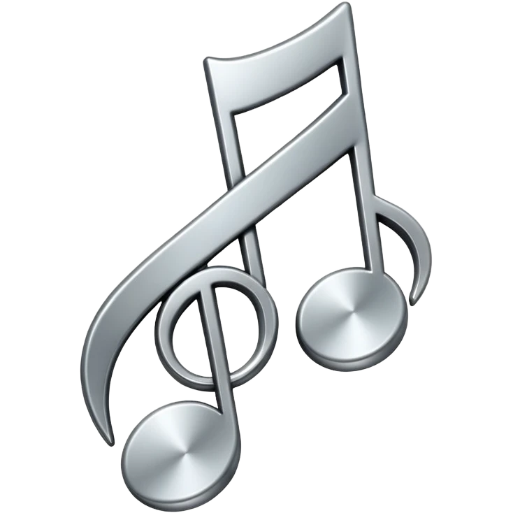 mac os music note metal mute sound 🔇 emoji