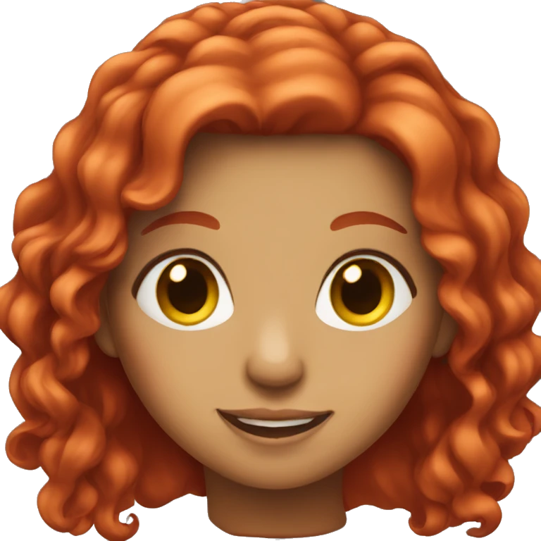 girl with red hair emoji
