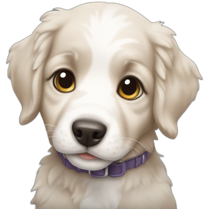 Aussie puppy emoji