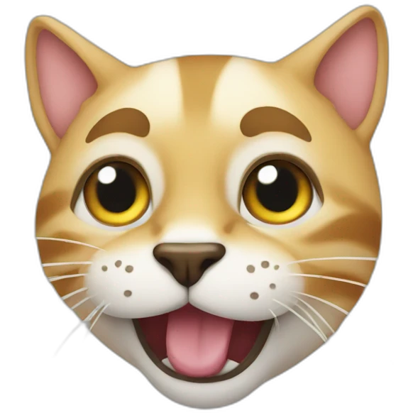 Mewing emoji