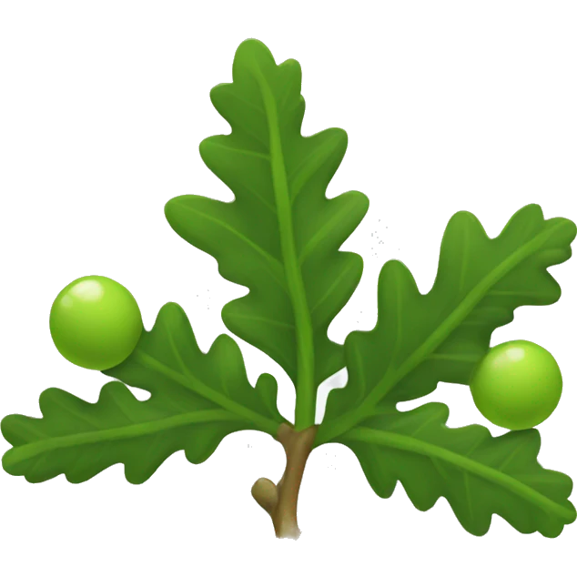 mistletoe emoji