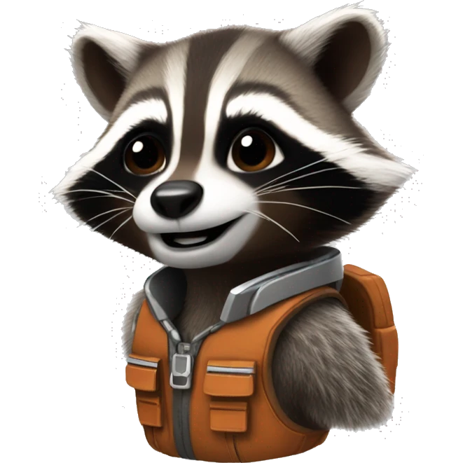 Rocket racoon  emoji