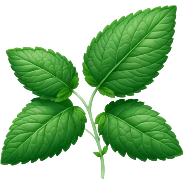 Peppermint (Mentha \(\times \) piperita)  emoji