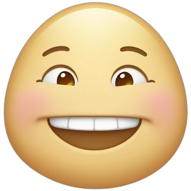 fat face smiling emoji
