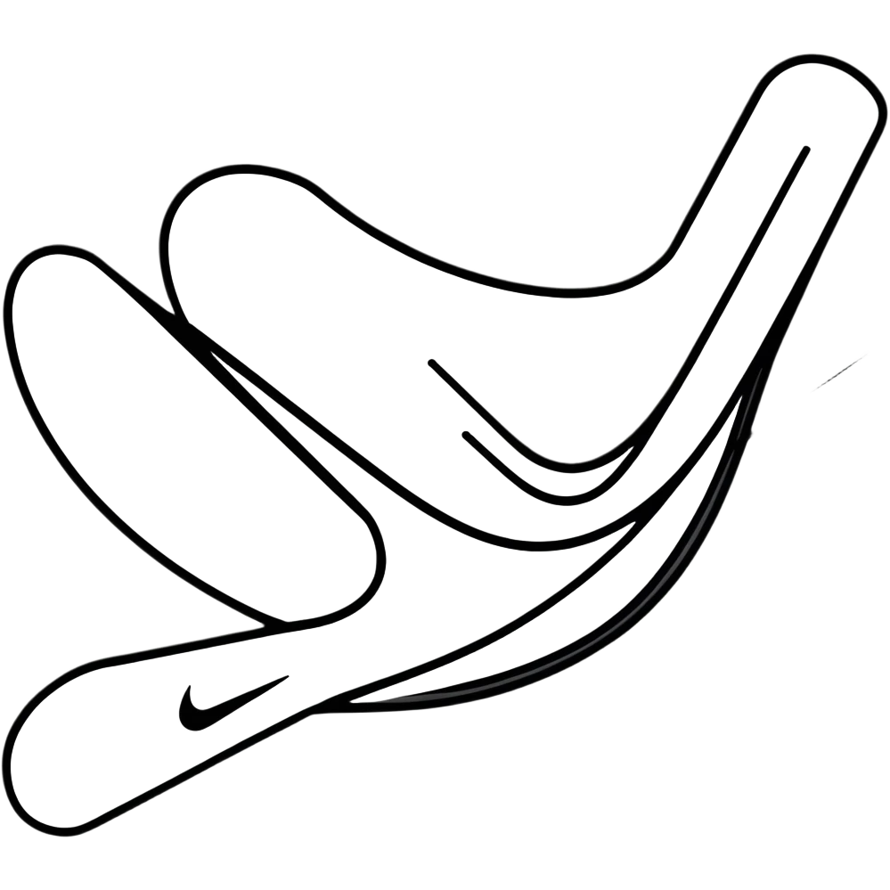 Nike swoosh logo emoji