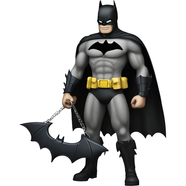 batman  destroyin a scale emoji