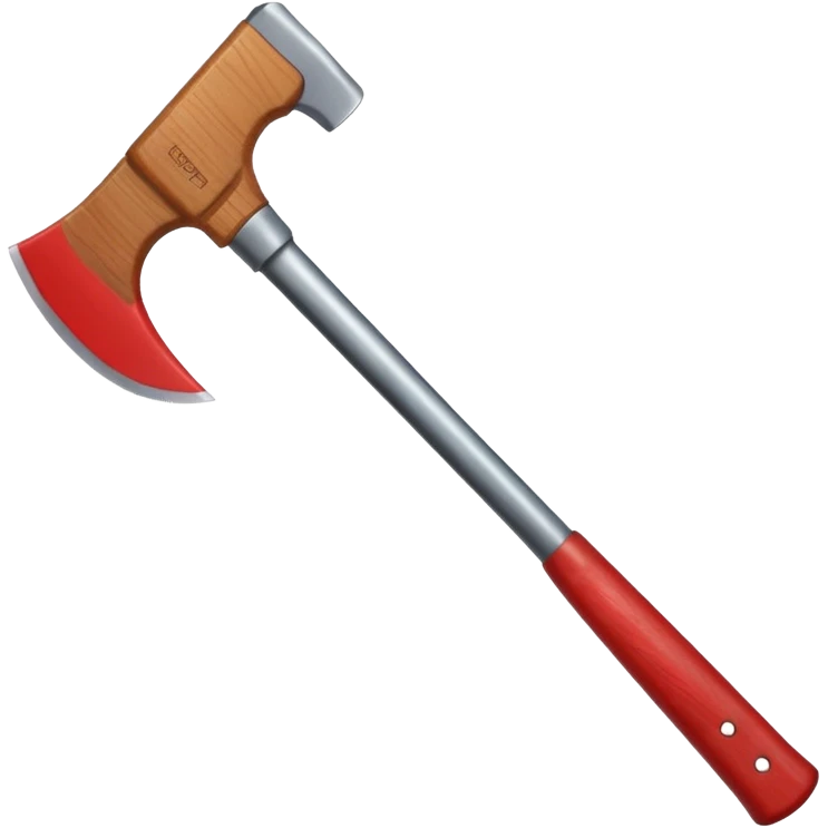 A red Axe  emoji