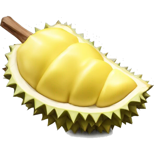 Durian fruit emoji