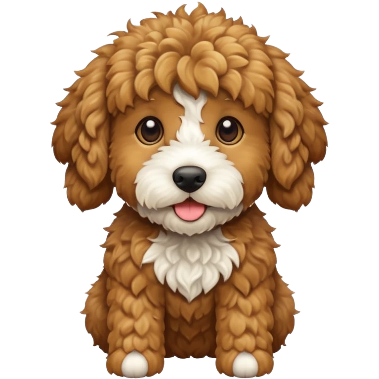 golden doodle dog emoji