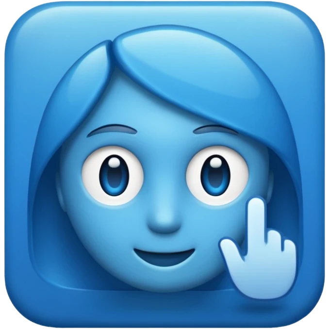 Mavi tik emoji