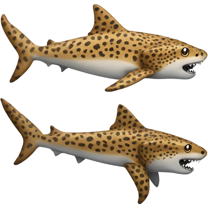 Cheetah shark emoji