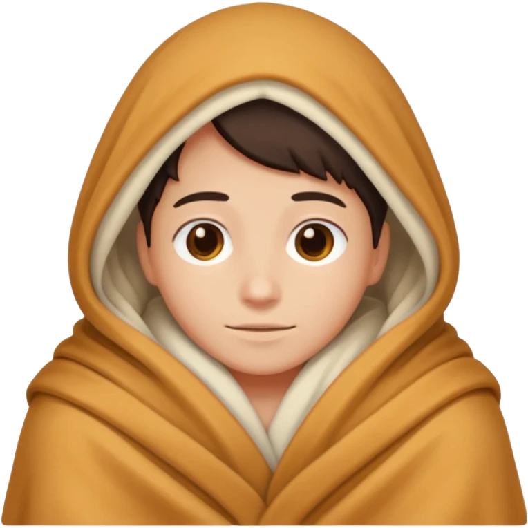 Someone under the blanket emoji