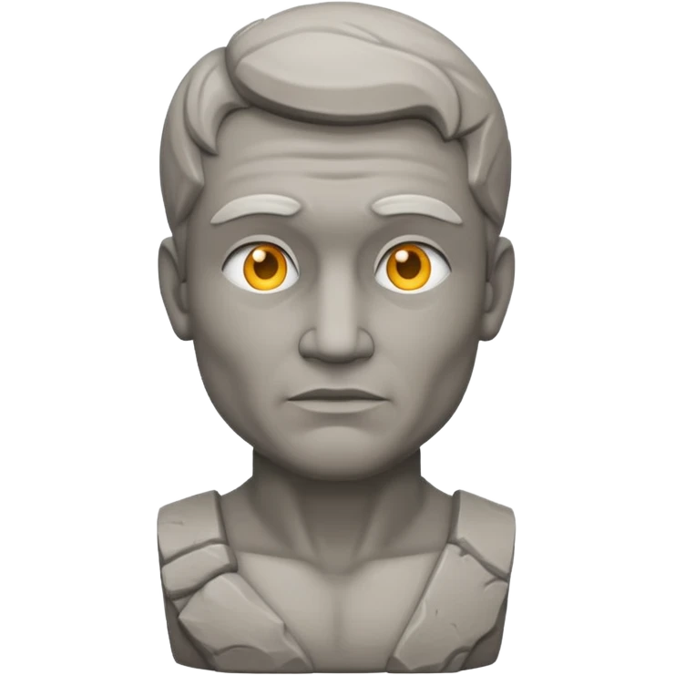 stone man emoji