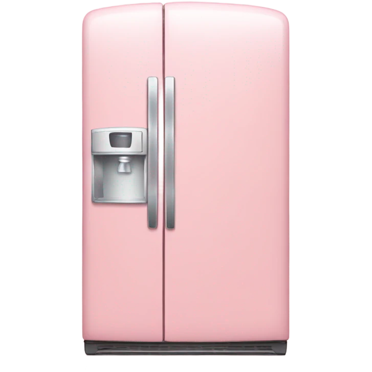 Light pink fridge emoji