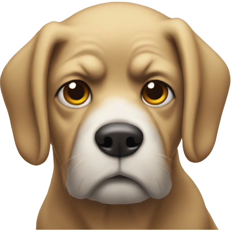 mad dog emoji