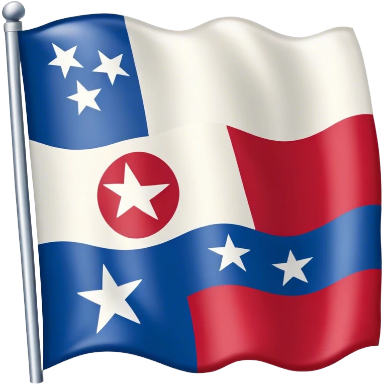 Tennessee flag with Indiana flag emoji