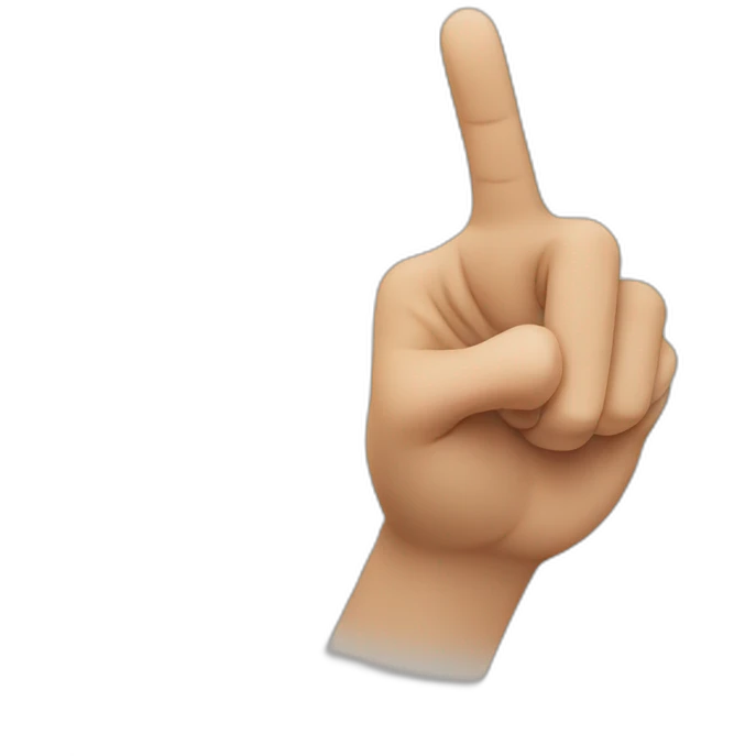 hand pointing at you emoji