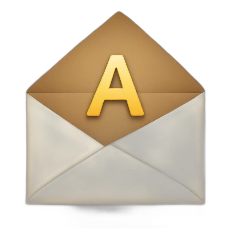 Letter a emoji