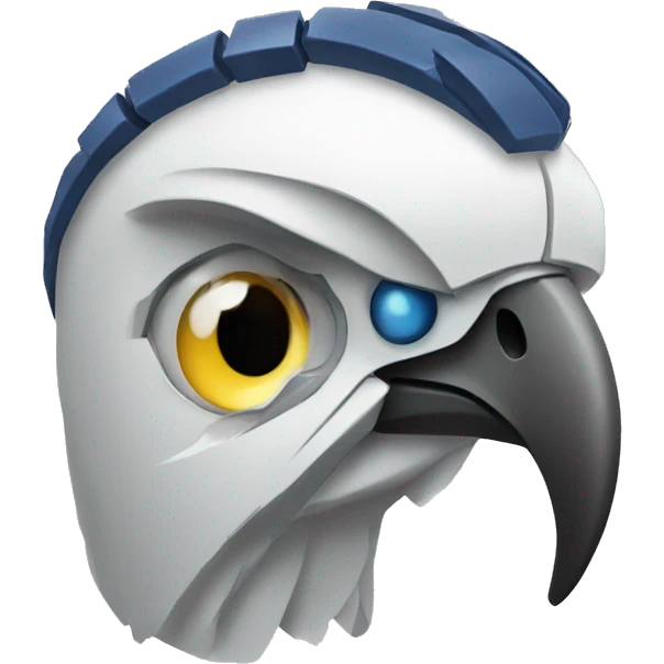 small usa robot eagle  emoji