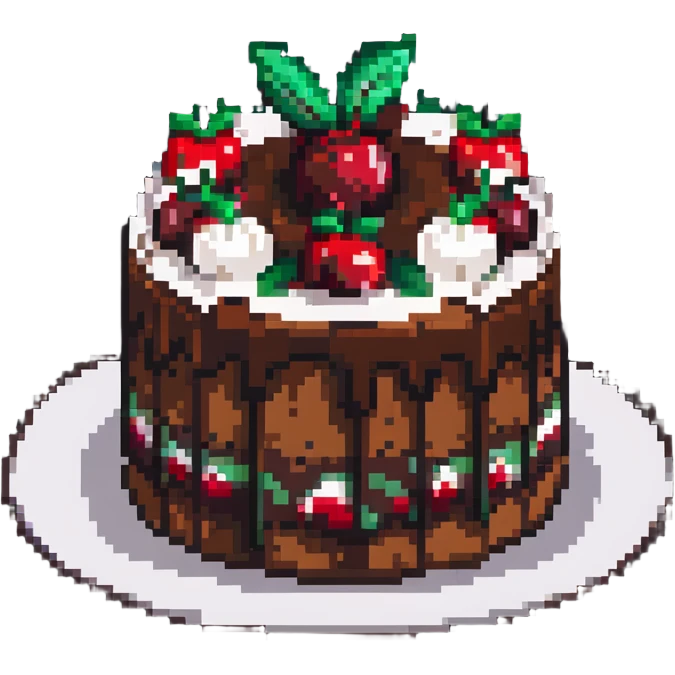 Black Forest cake dessert emoji
