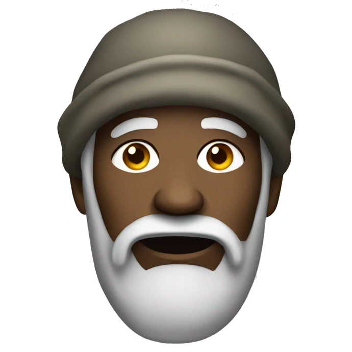 Homeless man emoji