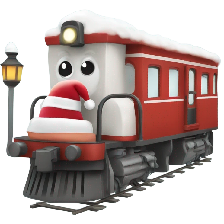 little holiday train for holidaymaker  emoji