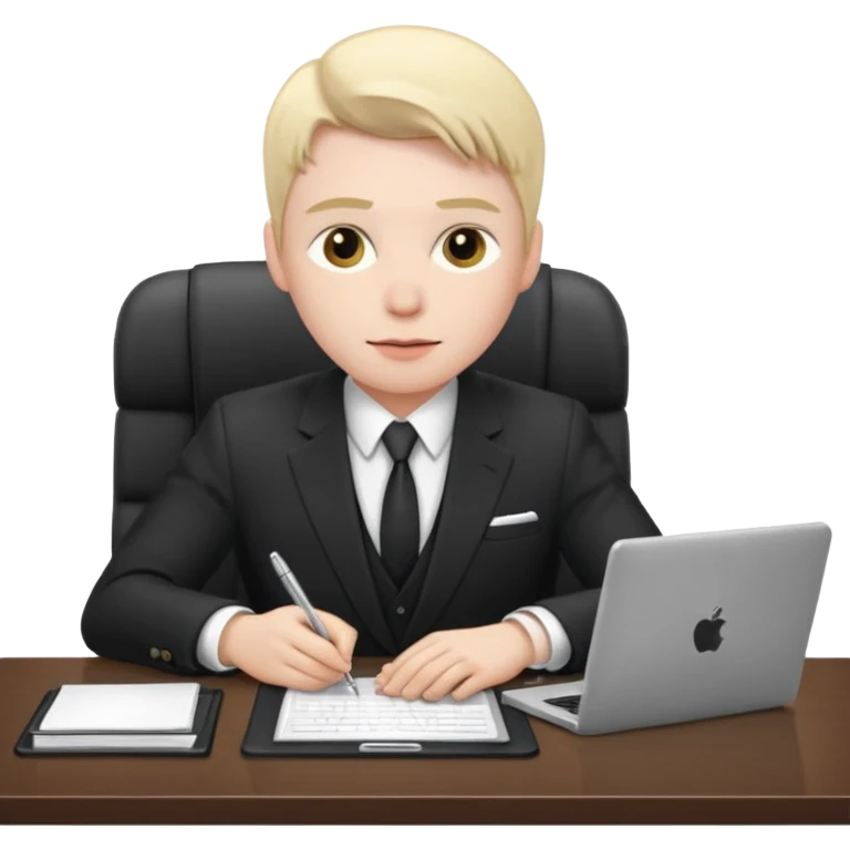 une image de 3/4 avec un recruteur à son bureau PAS DE FACE DE 3/4 emoji