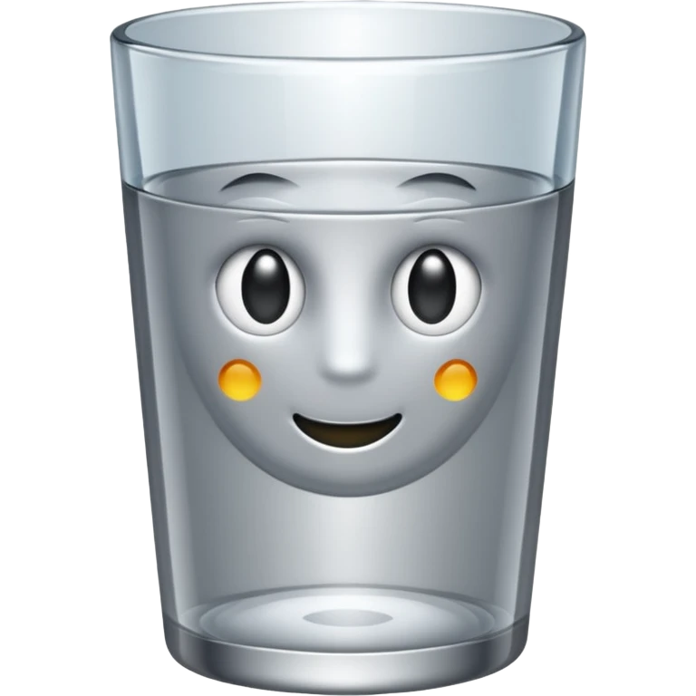 Silver glass emoji