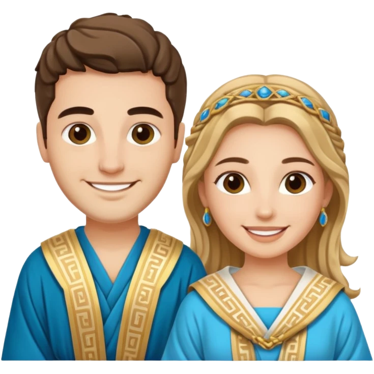 Melpômene e Tália emoji