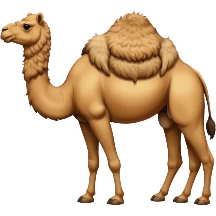 camel with 3 bumps on back emoji