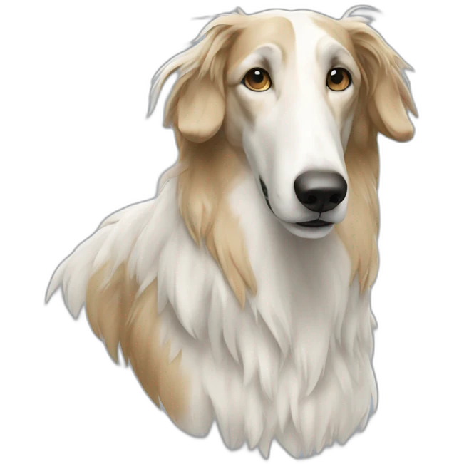 Borzoi emoji