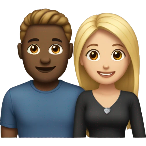 The couple is engaged  emoji
