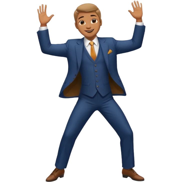 dancing man emoji