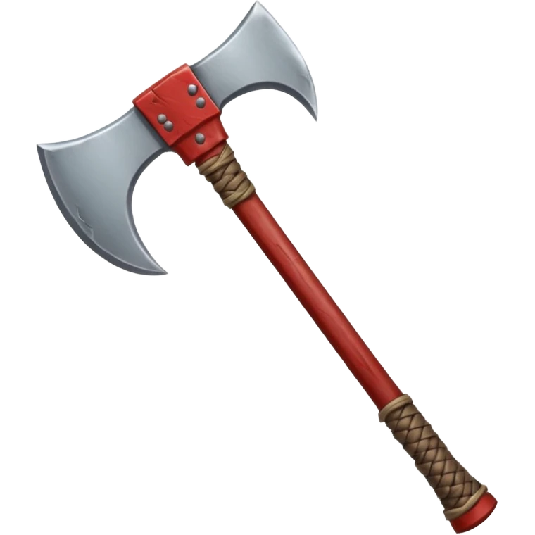 Bloodied Viking battle axe emoji