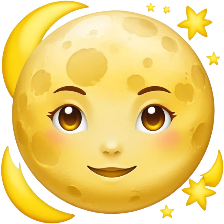 Miami moon emoji