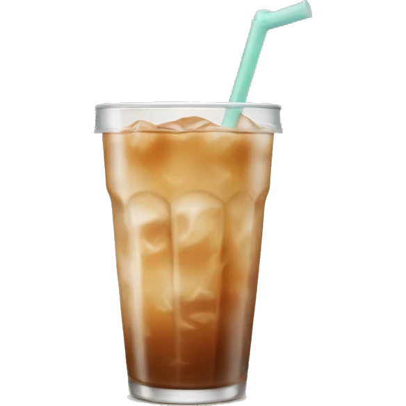 Iced chai tea emoji