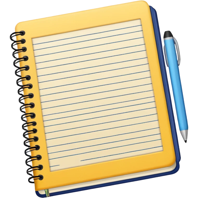 patterned notebook emoji