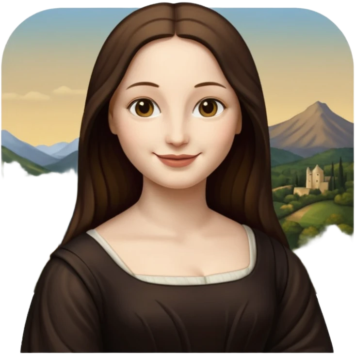 mona lisa picture emoji