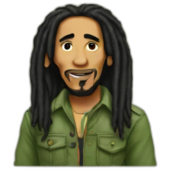 Bob Marley  emoji