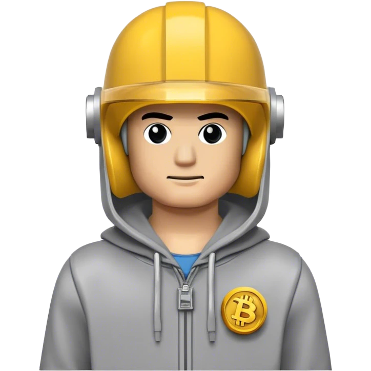 hackeur lego homme bitcoin emoji