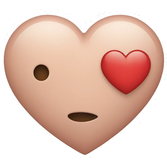 Holding heart emoji
